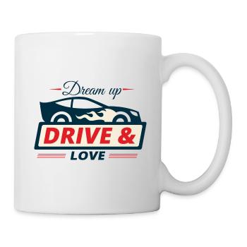 Autoliebhaber Auto Leidenschaft Geschenk - Tasse - Weiß - Rechts
