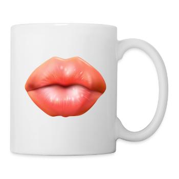 Sexy big lips - Mug - white - Right