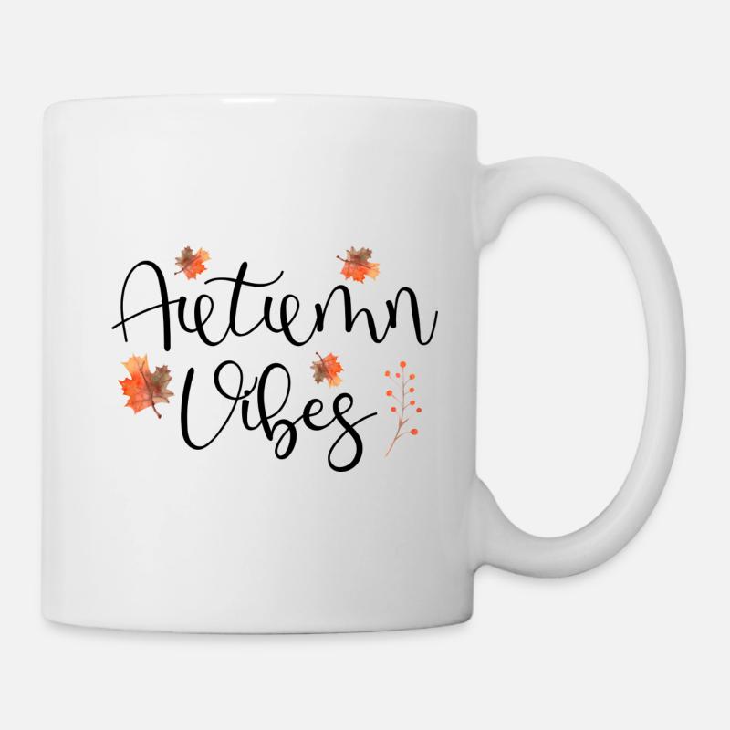 Herbst - Tasse - Weiß