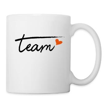 Team - Tasse - Weiß - Rechts