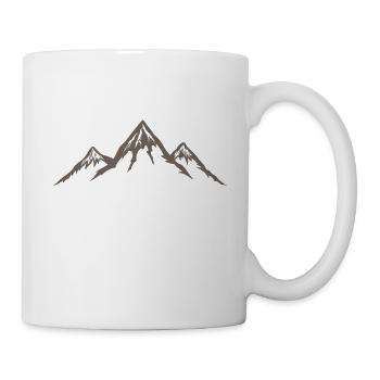 Montagne - Mug blanc - blanc - Droite