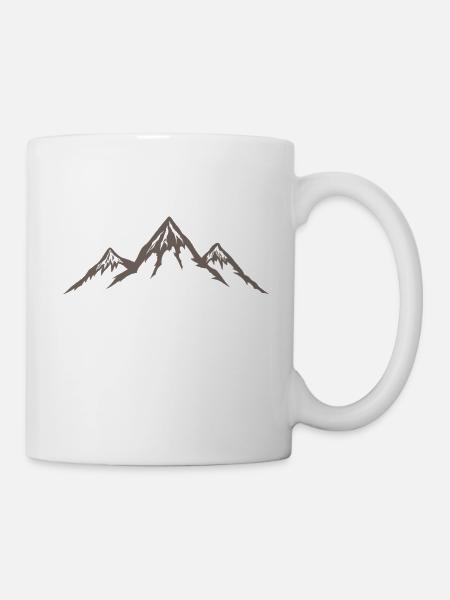 Mountain - Tasse - Weiß