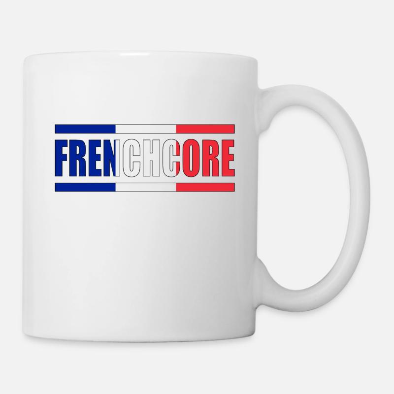 Frenchcore - Tasse - Weiß