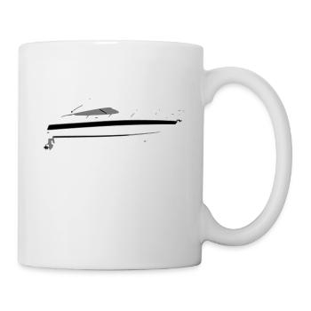 Bateau Bavaria 33 Sport - Mug blanc - blanc - Droite
