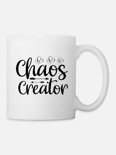Chaos Schöpfer - Tasse - Weiß