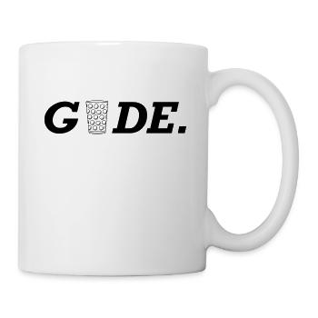 GUDE Schobbeglas - Tasse - Weiß - Rechts