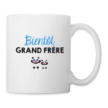 bientôt grand frère - Mug blanc - blanc - Droite