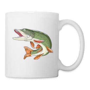 Pêcher pêcher de pêche cadeau de pêche de pêche un grand - Mug blanc - blanc - Droite