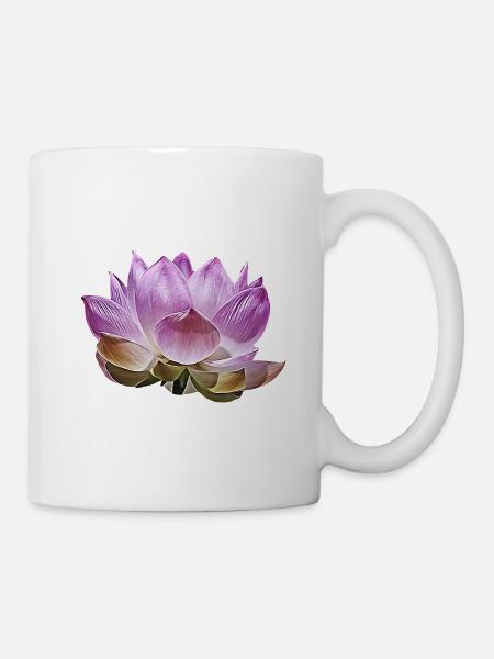 Lotus flower - Mug - white