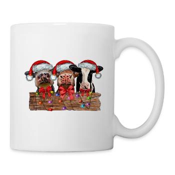 Cows Christmas - Mug - white - Right
