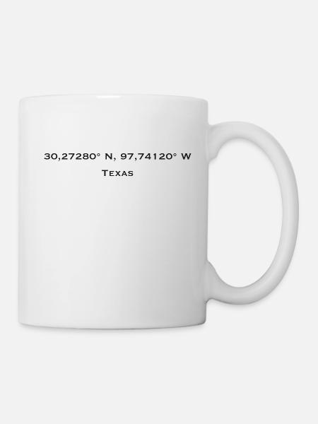 Texas State - Tasse - Weiß