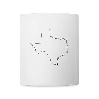 Texas State - Tasse - Weiß - Vorne