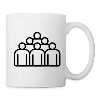 Travail d’équipe d’équipe - Mug blanc - blanc - Droite