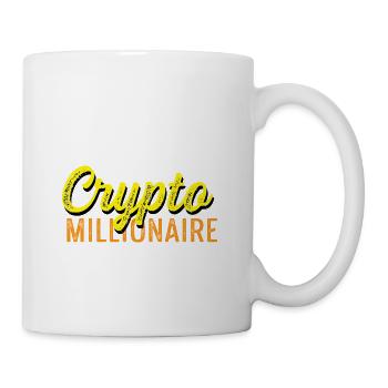 Crypto Millionaire. Cryptocurrencial expert. Poison - Mug - white - Right