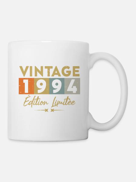 Vintage 1994 Édition Limitée - Mug blanc - blanc