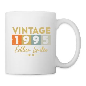 Vintage 1995 Édition Limitée - Mug blanc - blanc - Droite