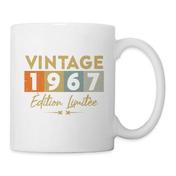 Vintage 1967 Édition Limitée - Mug blanc - blanc - Droite