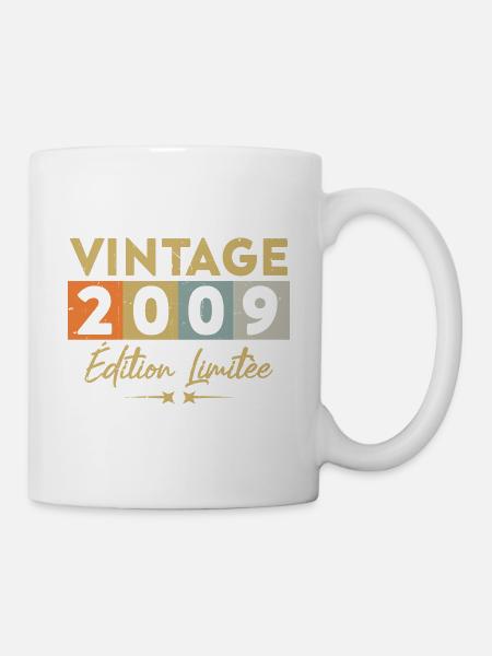 Vintage 2009 Édition Limitée - Mug blanc - blanc