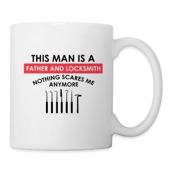 Lockpicking Expert Déverrouillage Service Lock Papa - Mug blanc - blanc - Droite