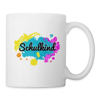 Schulkind Einschulung - Tasse - Weiß - Rechts