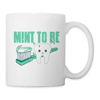 Mint To Be Vintage Génial Dentiste T-Shirt Cadeau - Mug blanc - blanc - Droite