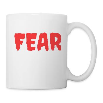 Peur du poison des musiciens de clarinette - Mug blanc - blanc - Droite