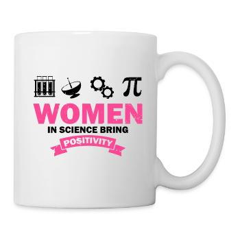 Steminist Science Design for Women Science - Mug - white - Right