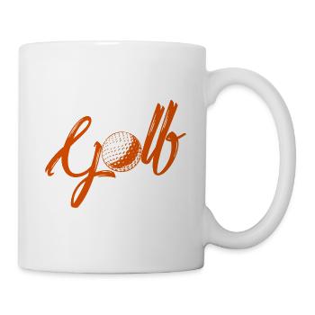 Retro Awesome Golf Design Best Golfing T-Shirt - Mug - white - Right