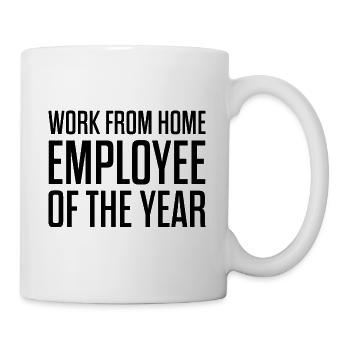 Work From Home Employee Of The Year - Mug - white - Right