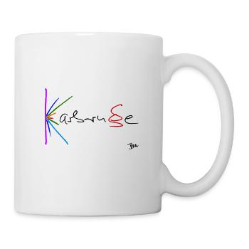 Karlsruhe - Tasse - Weiß - Rechts