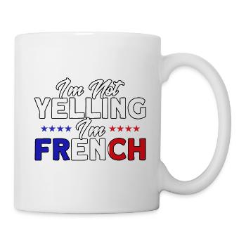 French Flag French Roots Gift - Mug - white - Right
