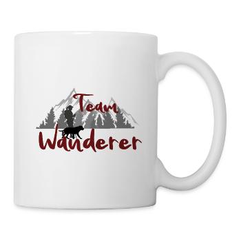Team Wanderer Frau - Tasse - Weiß - Rechts
