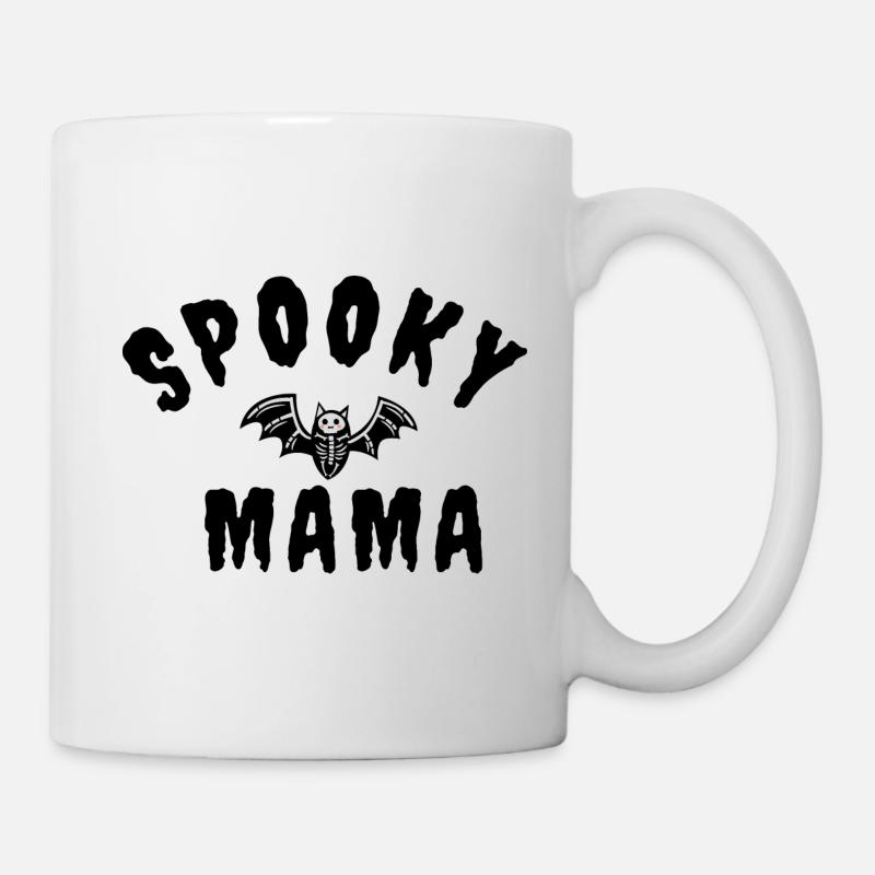 gruselige Mama - Tasse - Weiß