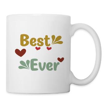 Père Père Père - Mug blanc - blanc - Droite