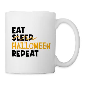 cadeau Halloween humour | Halloween !! - Mug blanc - blanc - Droite