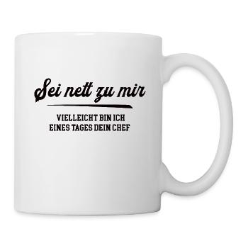 Kollege Beförderung Jobwechsel Chef Abschied Büro - Tasse - Weiß - Rechts