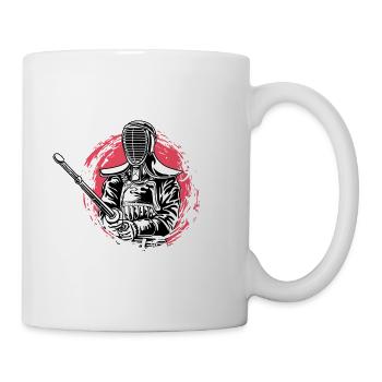 Kendo Warrior Martial Arts Students Gift - Mug - white - Right