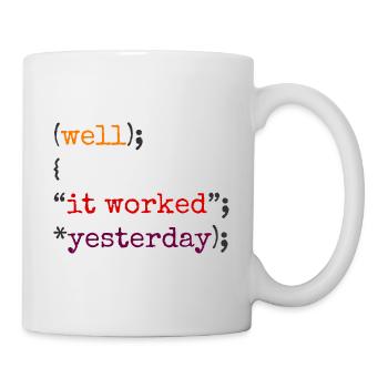 Software Ingenieur Informatiker Programmierer - Tasse - Weiß - Rechts