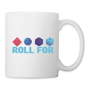 Pen and Paper for RPG Gaming Father - Mug - white - Right