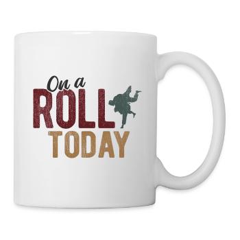 BJJ Jiu Jitsu - Tasse - Weiß - Rechts
