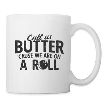 Bowling - Tasse - Weiß - Rechts