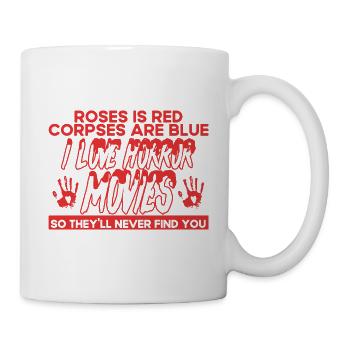 Horror Movie Spooky Movies Slasher Movie Gift - Mug - white - Right