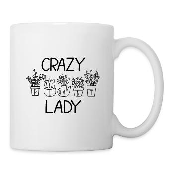 Crazy Plant Lady - Tasse - Weiß - Rechts