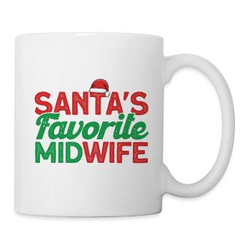 Sage-femme obstétricienne Doula Gift - Mug blanc - blanc - Droite
