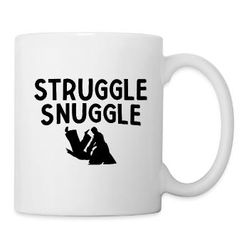 BJJ Jiu Jitsu - Tasse - Weiß - Rechts