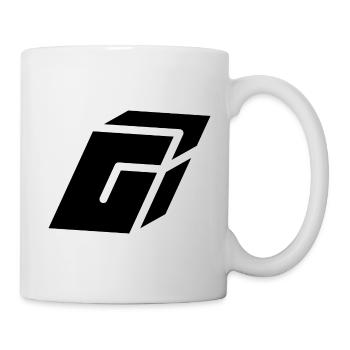 Abstract G-Brief - Tasse - Weiß - Rechts