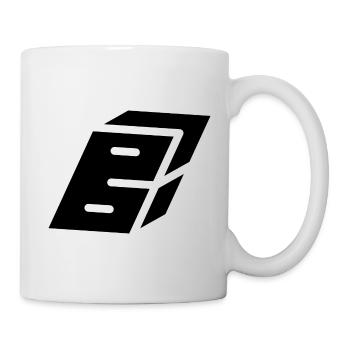 Abstract B-Brief - Tasse - Weiß - Rechts