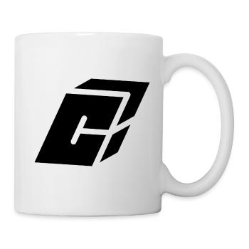 Abstract C-Brief - Tasse - Weiß - Rechts