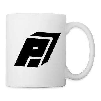 Lettre P du résumé - Mug blanc - blanc - Droite