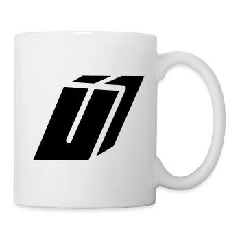 Abstract U-Brief - Tasse - Weiß - Rechts